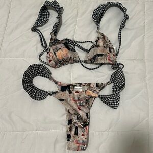 Strawberry milk mob swimsuit